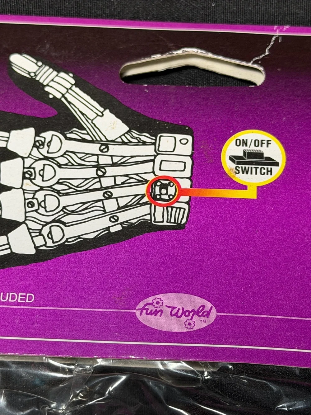 Fun World futuristic cyborg